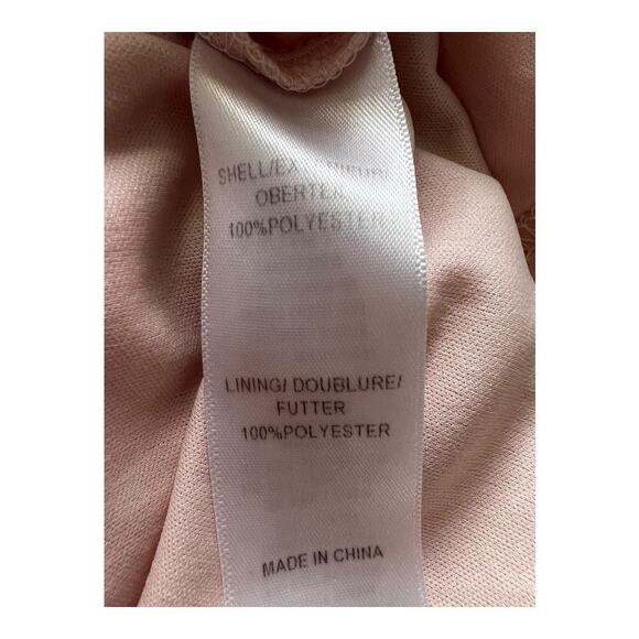 Adrianna Papell Pink Gathered Cocktail Dress Party Semi Formal Evening 8 - Picture 3 of 8